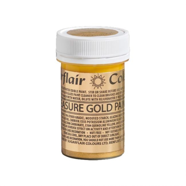 Edible Paint - Treasure Gold - E171 free